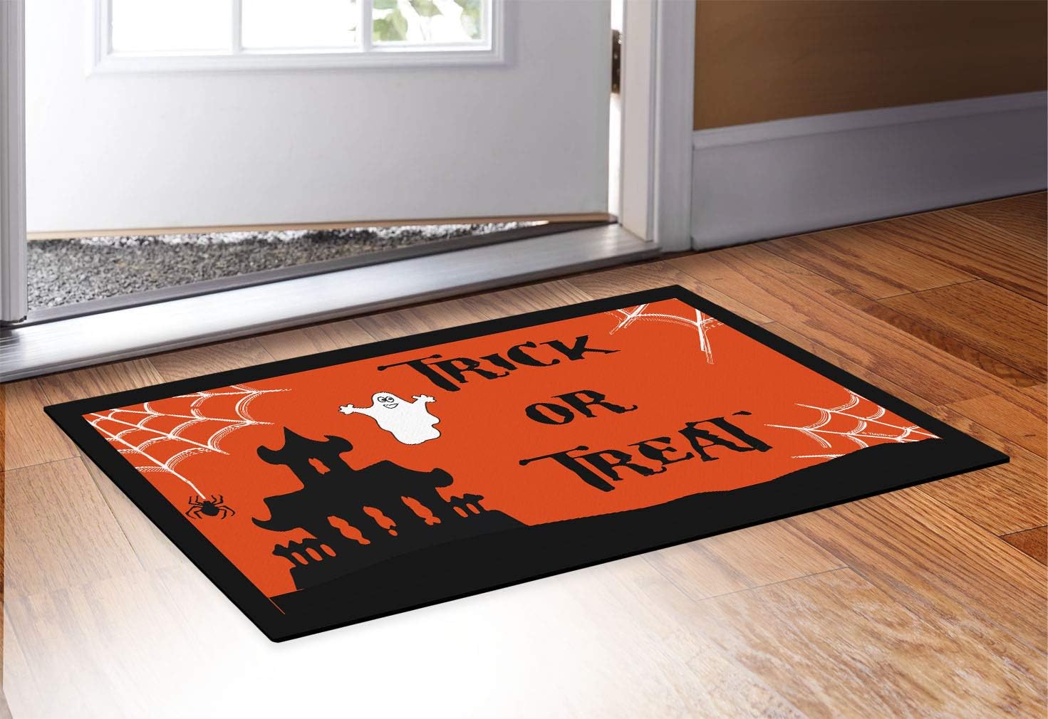 Halloween Door Mat Front Door Doormat Holiday Doormat Coir Mat Scary Welcome Mat Trick Or Treat Door Mat Spider Web Mat Rugs Home Living Kromasol Com