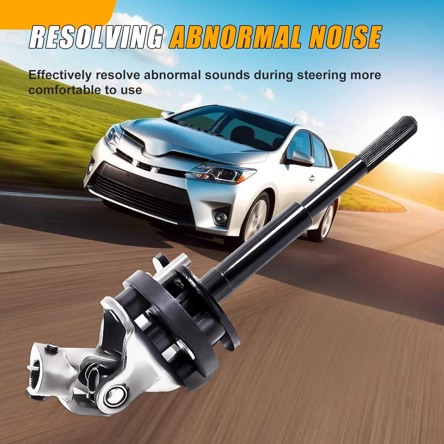 45220-04010 Intermediate Steering Column Shaft Compatible with 2005-2015 Toyota Tacoma 2.7L 4.0L V6 Pickup Replace 45220-04010 425-602 4522004010