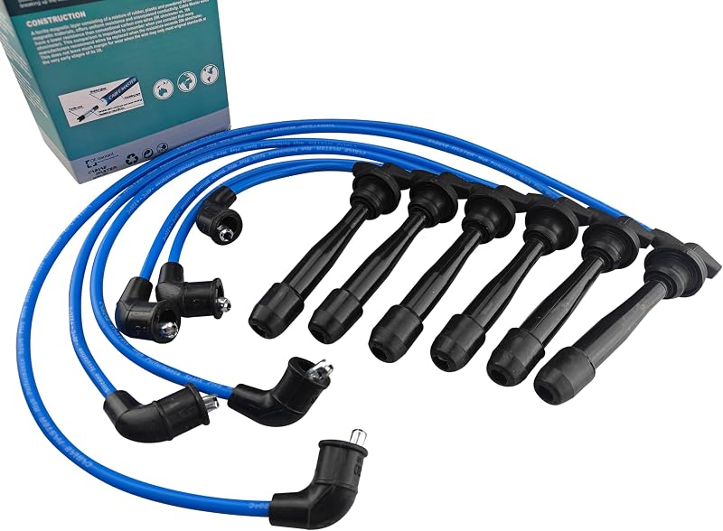 Jogo de cabos de vela Cable Master para Hyundai Tucson e Kia Sportage 2.7L V6 2005–2010 – 6 cabos