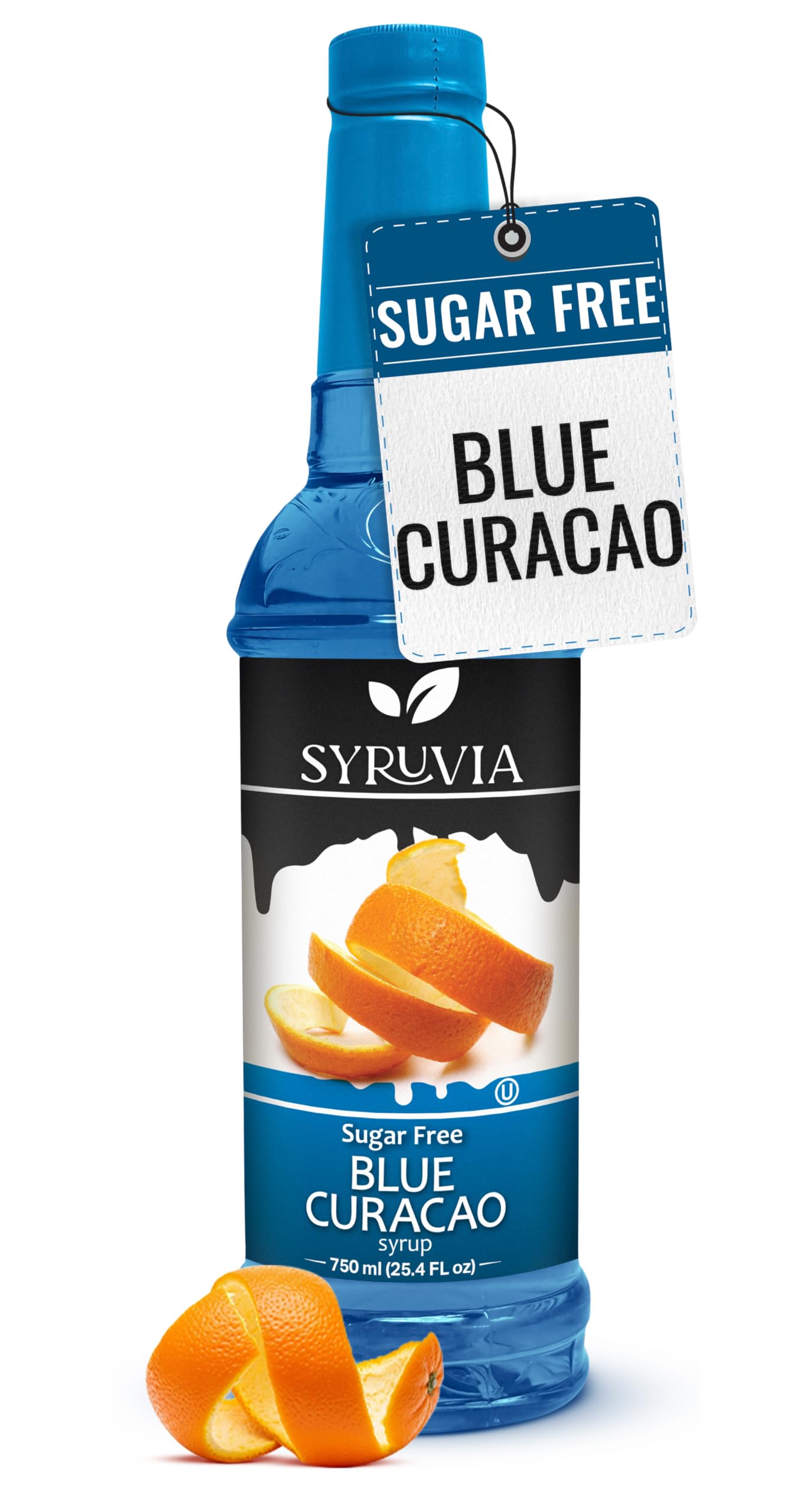 Amazon.com: Syruvia Sugar Free Blue Curacao Syrup, Flavored Syrup
