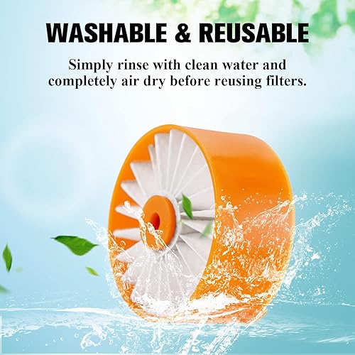 Miniatura 2 de Filtro de repuesto para aspiradora inalámbrica Black & Decker Powerseries Extreme para BSVF1 BSV2020 BSV2020G y BSV2020P. Reemplazar el número