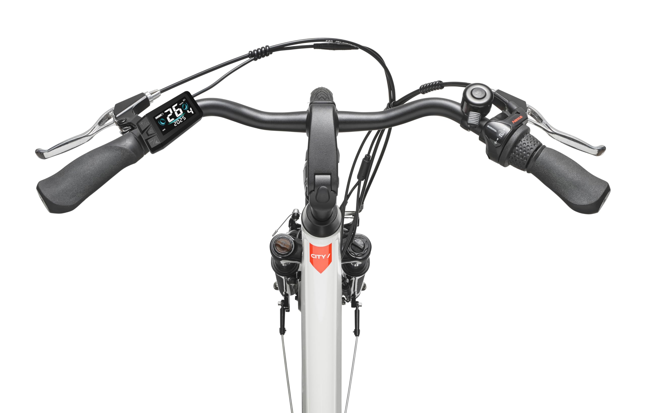 TELEFUNKEN E-Bike Damen 28 Zoll | Elektrofahrrad Frontmotor | 3-Gang Nabenschaltung | V-Bremsen | Pedelec Citybike | inkl. Panzerkabelschloss | RC836 Multitalent