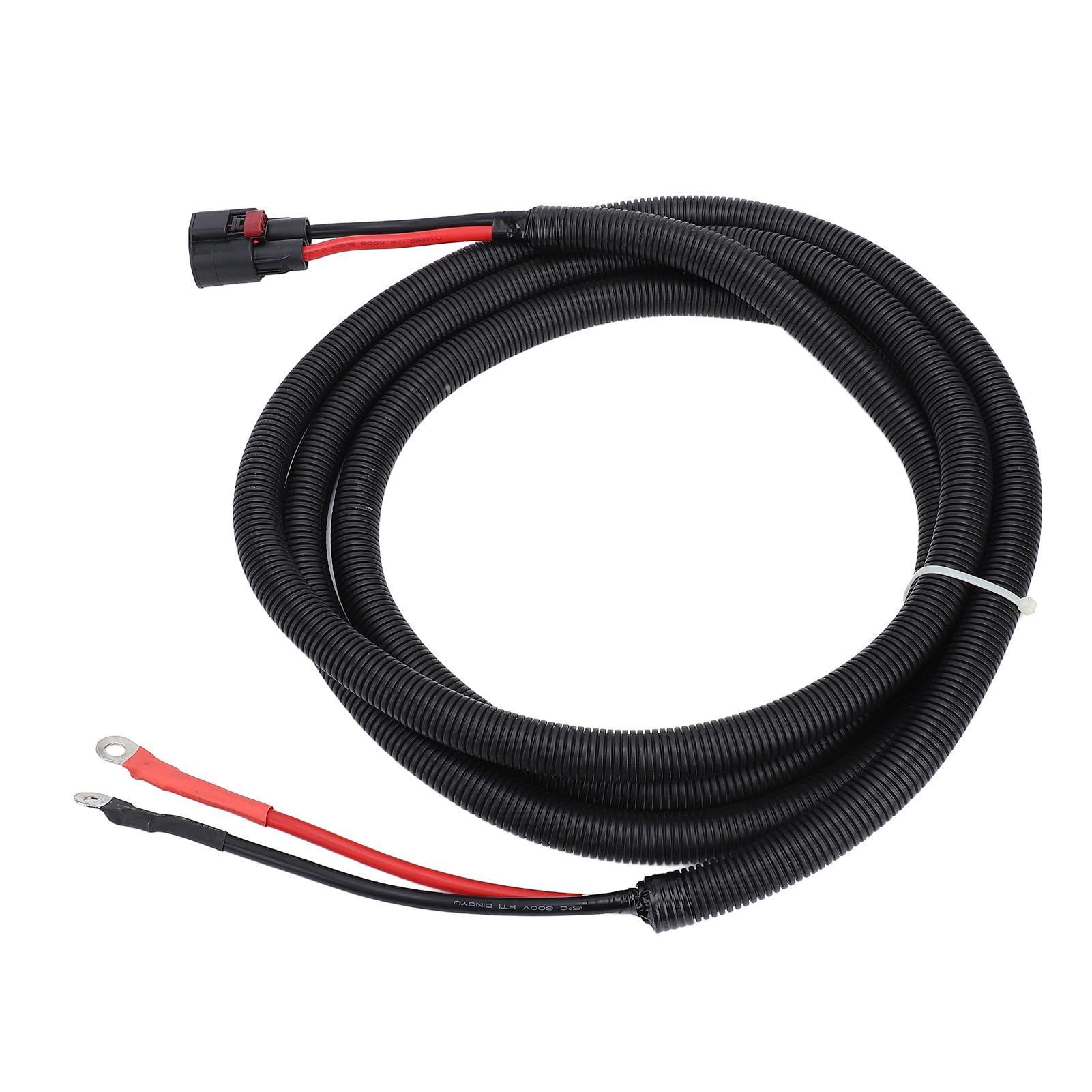 Qqmora Kabel Kierownicy o Wysokiej Wytrzymałości na Rozciąganie z wiązką Pompy Wspomagania Kierownicy, 4ft 8M0150103, Idealny do środków do Oczyszczania Silnika na Zewnątrz Akcesoria