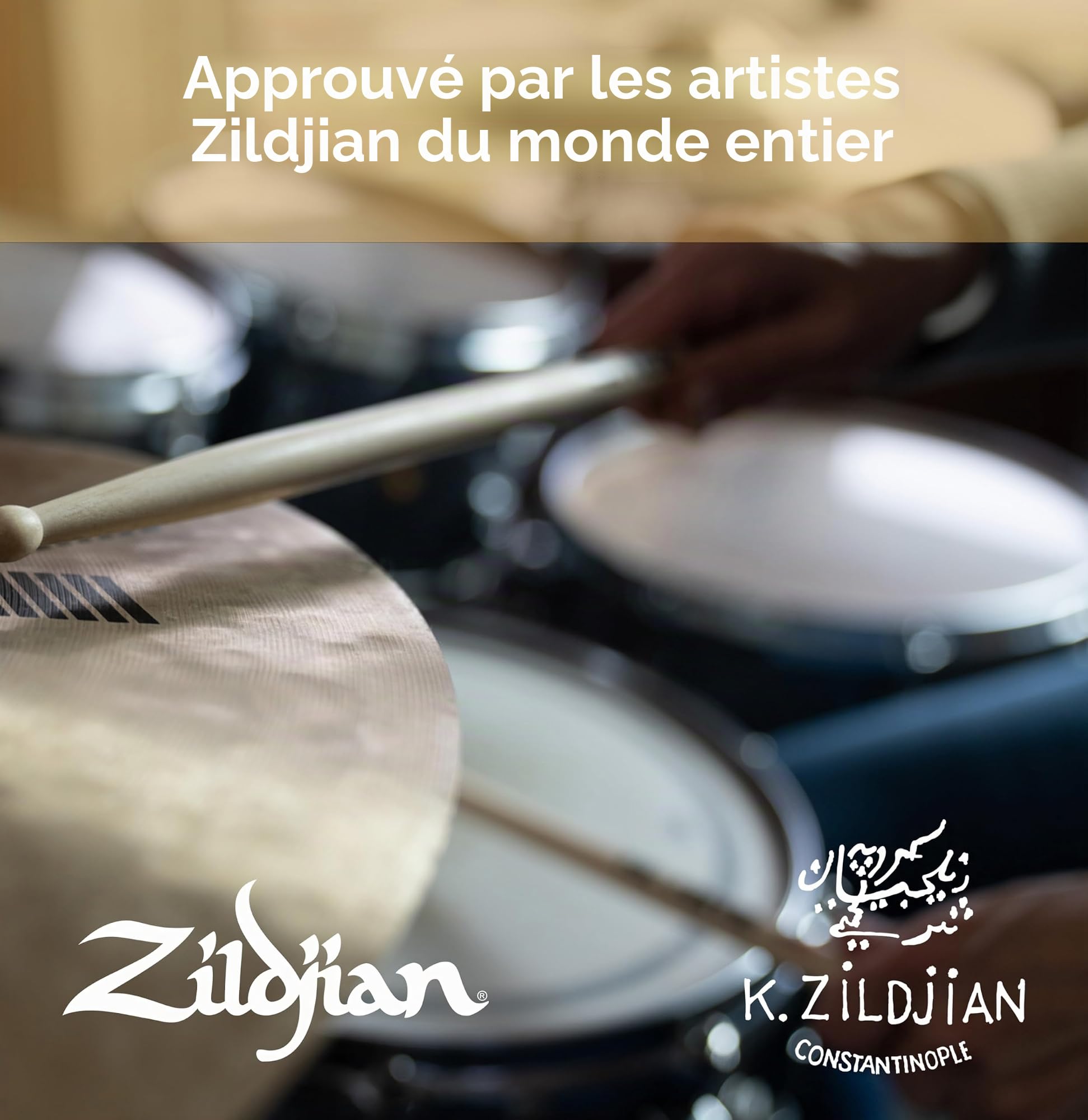 Zildjian K Constantinople Series - 22" Medium Thin Low Ride Cymbal