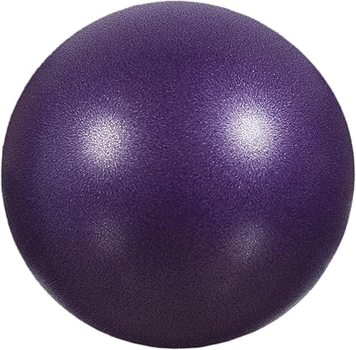 Miniatura 1 de Pelota de pilates, 9 pulgadas, suave, gruesa, antiestallidos y antideslizantes, mini pelota de yoga para gimnasio de fuerza, pelota de ejercicio