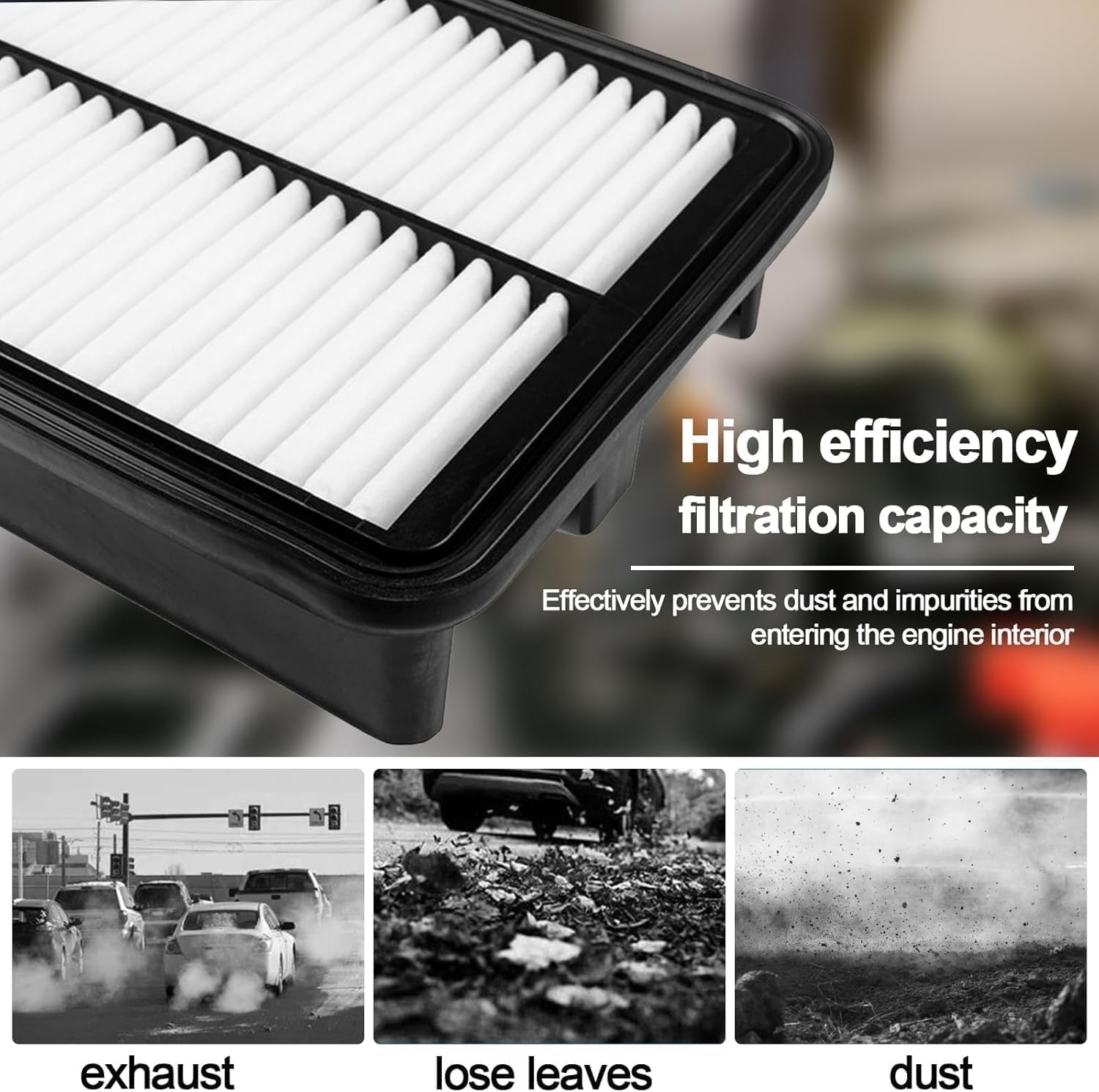 CF12968 CA12816 CF10381 Cabin & Engine Air Filter for Kia Carnival 2022-2026 V6-3.5L