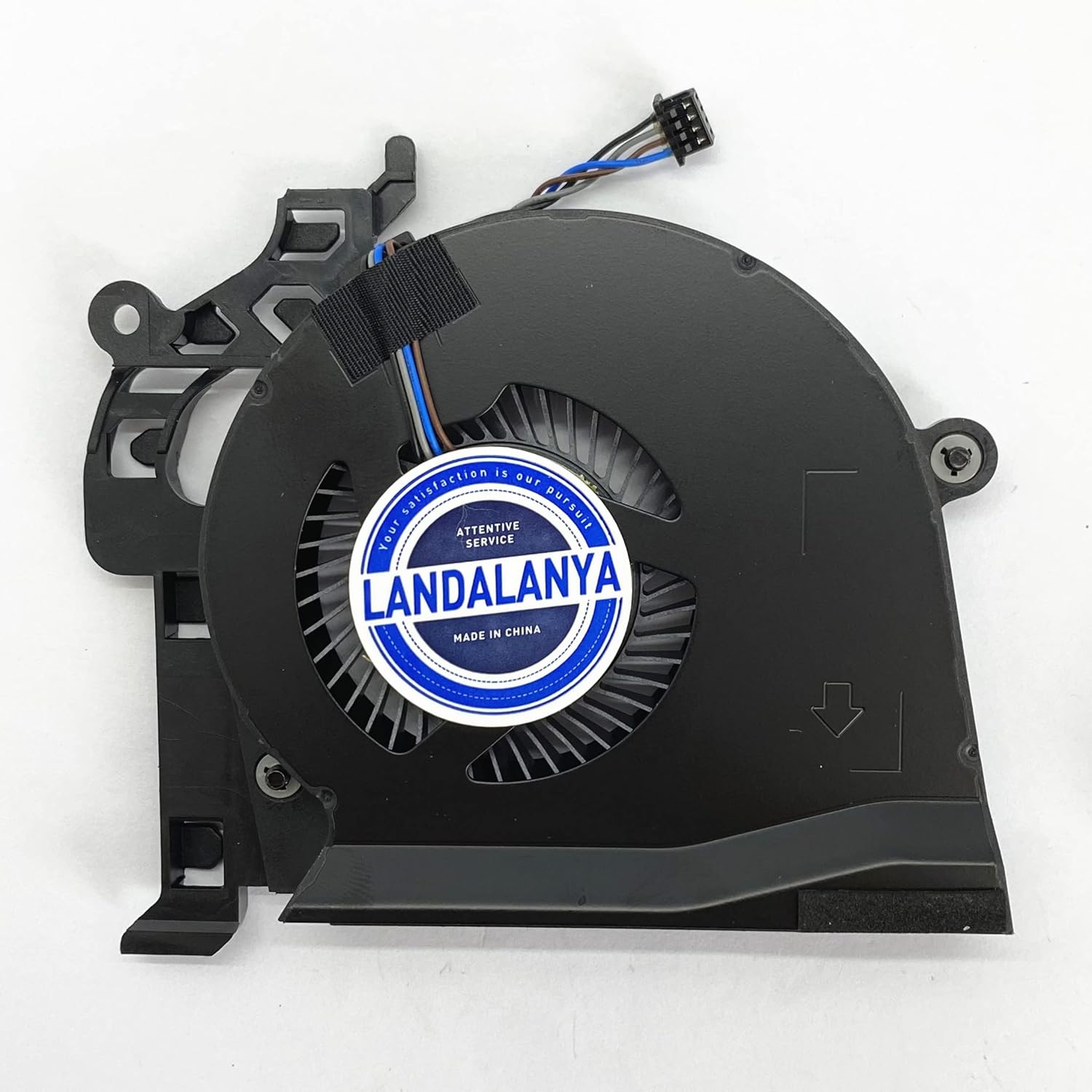 Replacement New Laptop CPU and GPU Cooling Fan for HP Studio ZBook 15 G5 ZBook 15 G6 Series L30894-001 L30895-001 L28713-001 L28712-001 NS85C01-17J04 NS85C01-17J03 DC5V 0.5A Fan