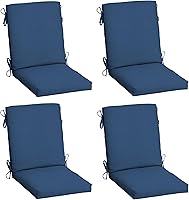 Vista 96 de Cojín para silla de comedor exterior Arden, 20 x 20 pulgadas, resistente a la lluvia, resistente a la decoloración, Alana Tile