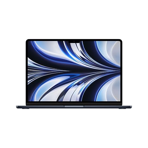Apple 2022 PC Portatile MacBook Air con chip M2: display Liquid Retina 13,6'', 8GB di RAM, 512GB di archiviazione​​​​​​​ SSD storage, tastiera retroilluminata; color​​​​​​​ Mezzanotte