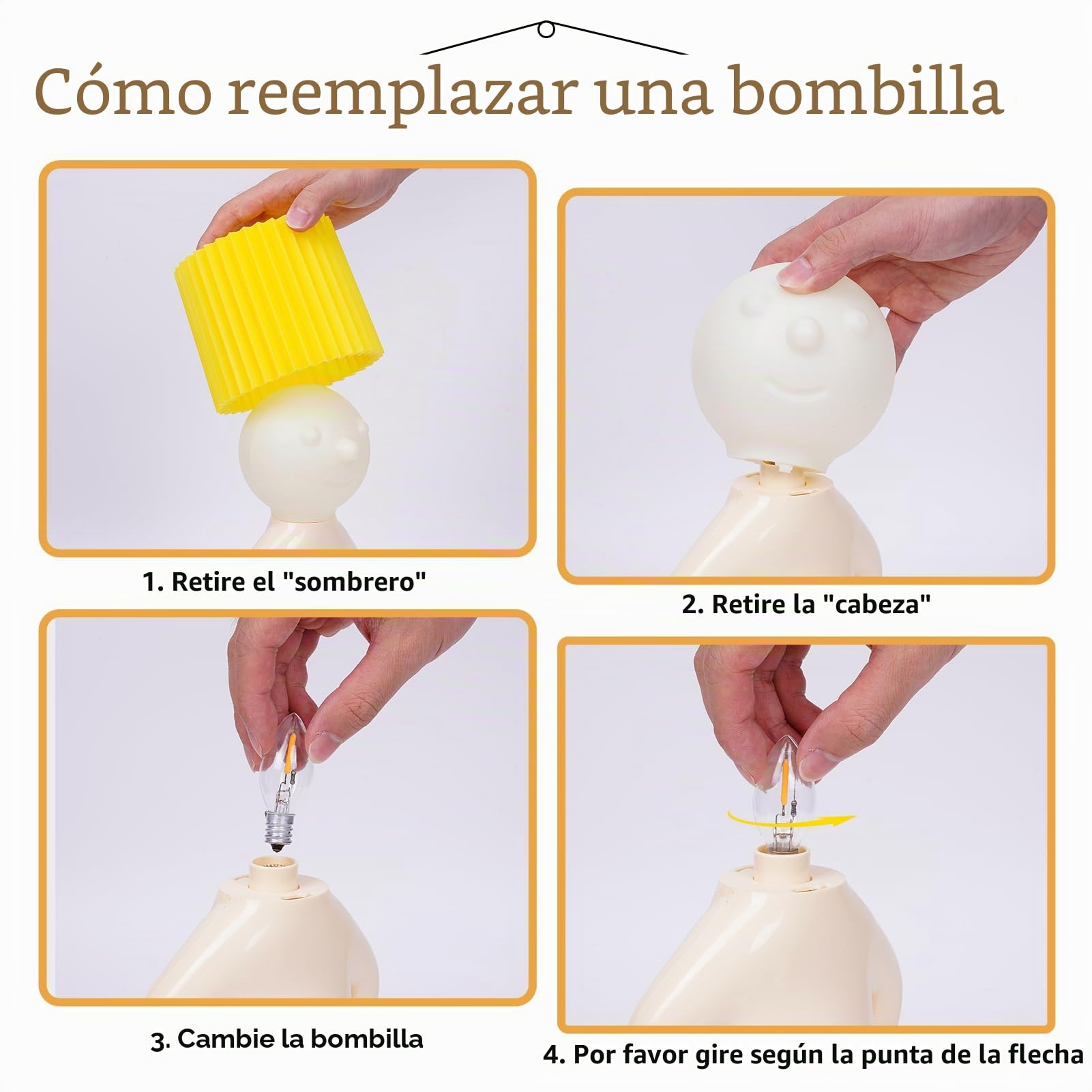 Umikk Lámpara creativa A Little Shy Man, Divertida Lámpara de Mesa LED, Lámpara de Mesa Tímida, Lámpara de Mesa Creativa con Paraguas, Romántica Lámpara de Noche LED Lámpara Dormitorio