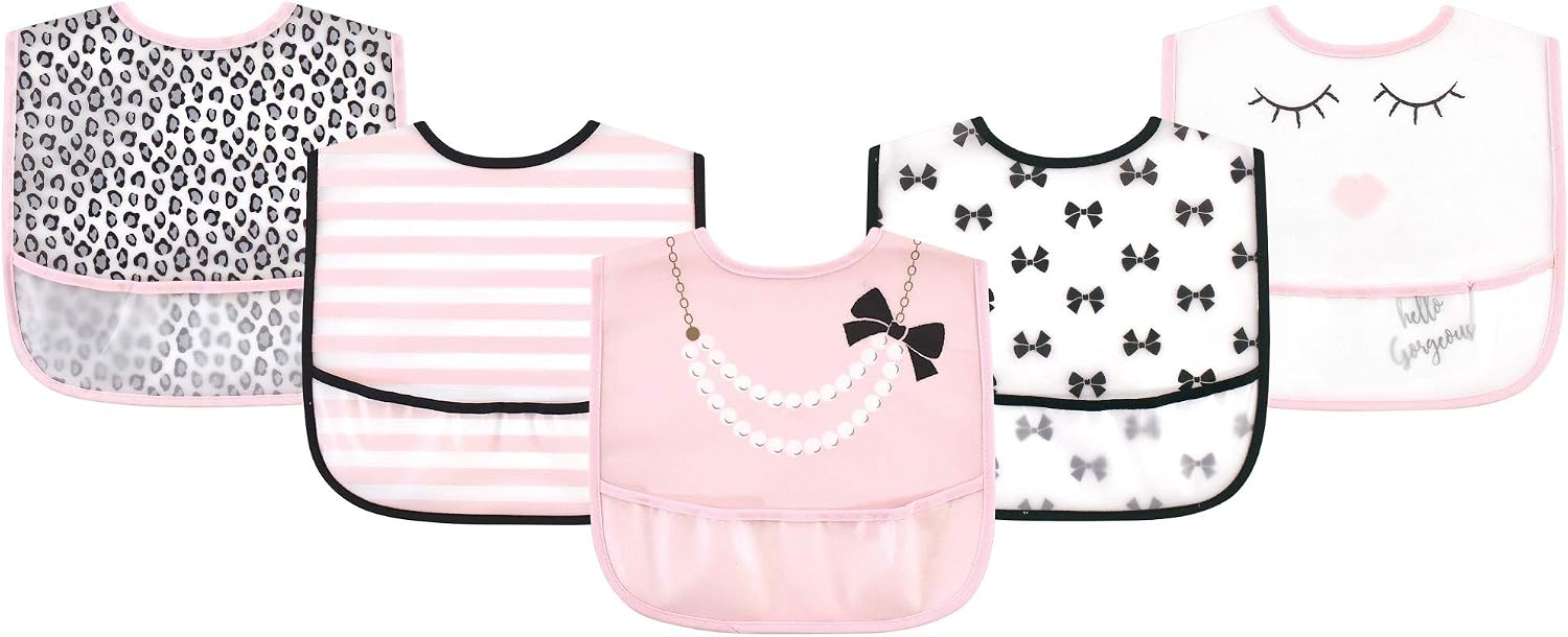 Little Treasure Unisex BabyWaterproof PEVA Bibs