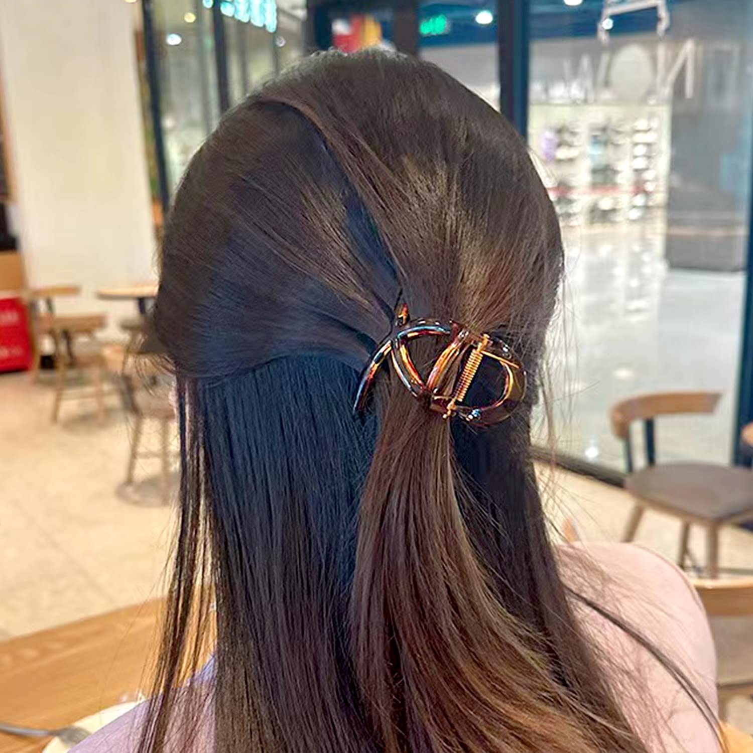 Amazon.com: Big Hair Claw Clips Medium Size Butterfly Hair 