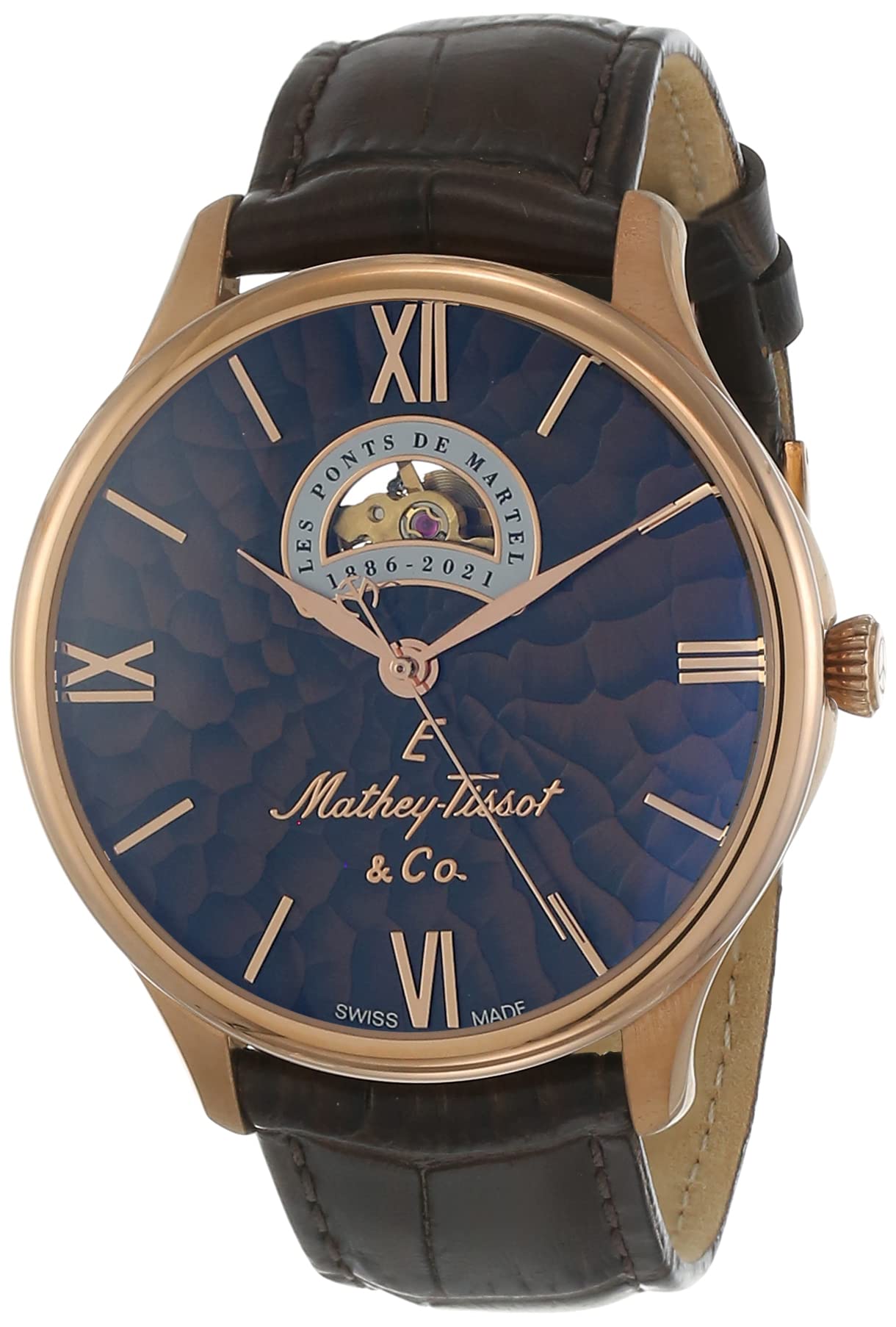 Edmond LE Open Heart Automatic Men's Watch MC1886PI, Modern