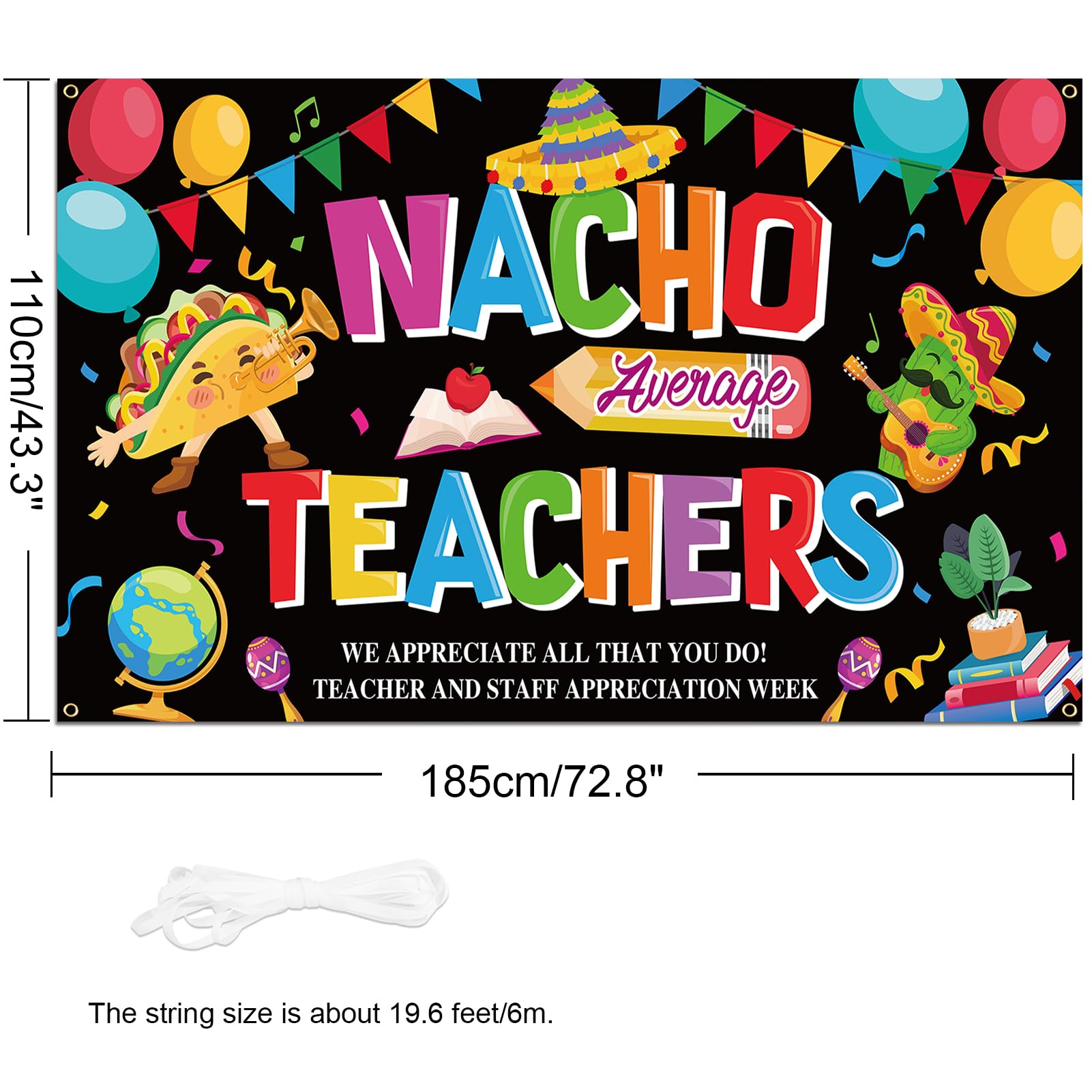 amazon-com-howaf-nacho-average-teachers-backdrop-banner-teachers-appreciation-school-classroom-decorations-for-thank-you-teachers-staff-backdrop-banner-teachers-appreciation-week-background-toys-games for Free Printable Nacho Average Staff Amazon.com: HOWAF Nacho Average Teachers Backdrop Banner Teachers Appreciation School Classroom Decorations for Thank You Teachers Staff Backdrop Banner Teachers Appreciation Week Background : Toys & Games for Free Printable Nacho Average Staff