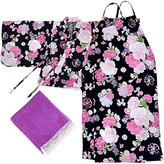 Amazon Co Jp 1 着物 浴衣 ガールズ 服 ファッション小物