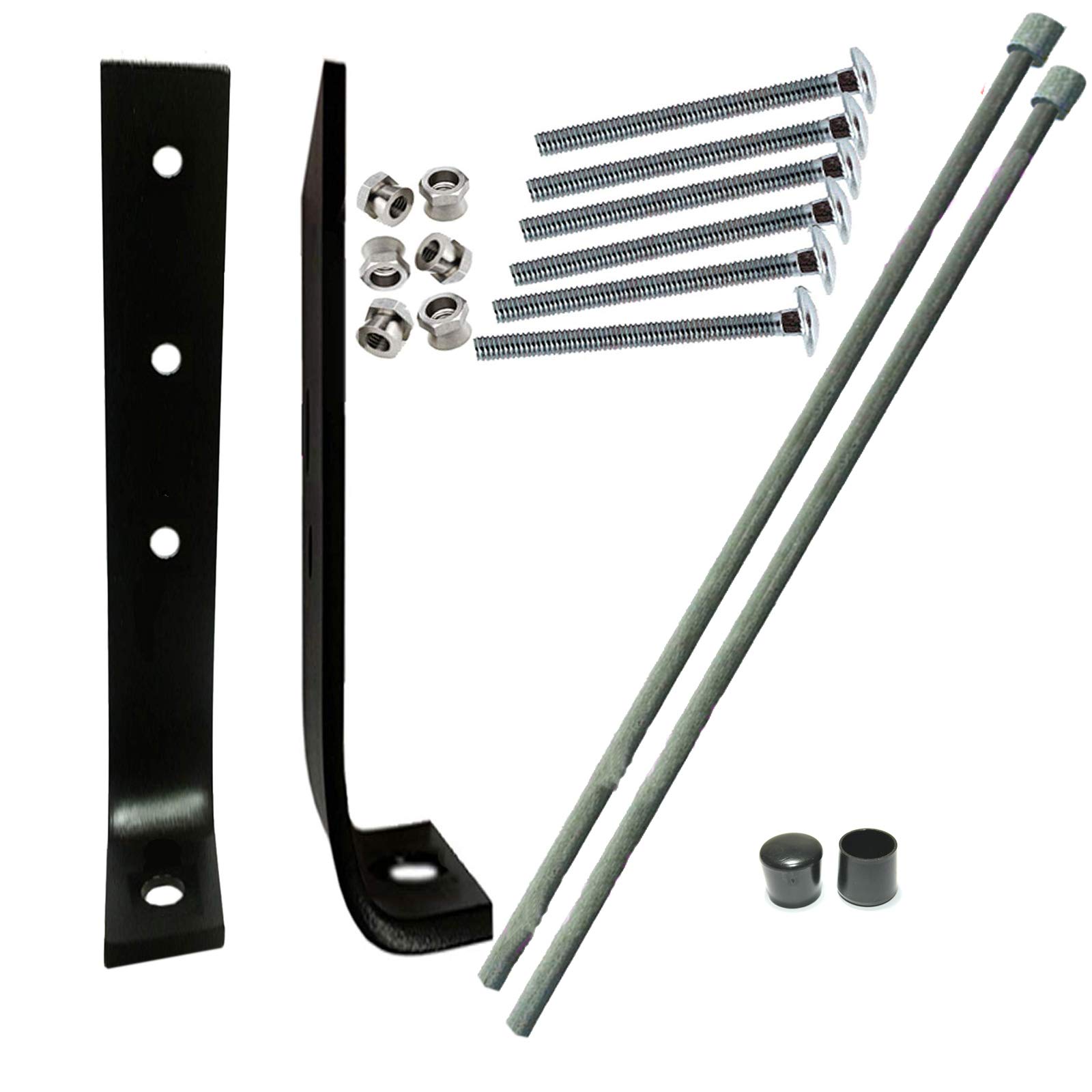 Y anchor Shed, Arbor, Gazebo, Pergola Anchor Bracket, BOLT FIXING - SOFT GROUND KITS (LONG)