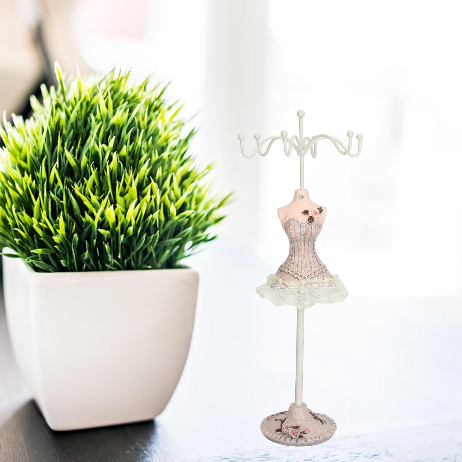 Princess Dress Jewelry Display Stand, Mannequin Rack