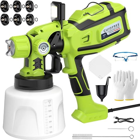 Paint Sprayer for House Painting, 1000W Electric Spray Paint Gun