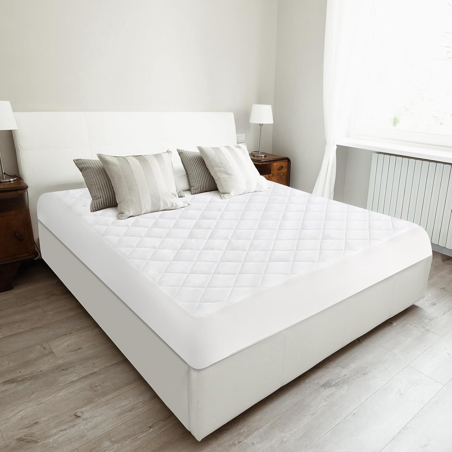 Queen Mattress Protector Waterproof and Queen Size Mattress Pad Waterproof