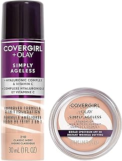 Sponsored Ad - COVERGIRL & Olay Simply Ageless Instant Wrinkle Defying Foundation and Simply Ageless 3-in-1 Liquid Foundat...