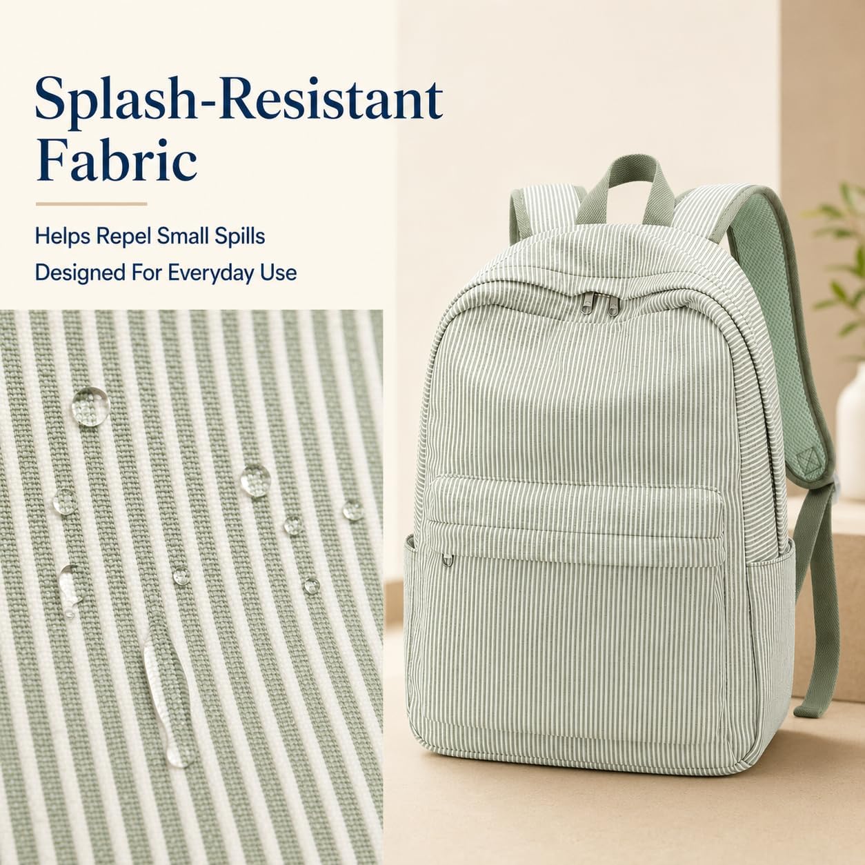  School Backpack for Teen Girls Women Laptop Backpack College Bookbags Middle School Travel Work Commuter Back Pack thumbnail