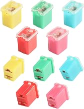 10PCS Fuse Kit,Car Accessories Fuse Box,20A 30A 40A 50A 60A Car Fuses,Low/Tall Fuses Automotive Kit,Box Shaped Automotive Fuses,Automotive Replacement Fuze,Suitable for Trucks SUVs RVs (Low)