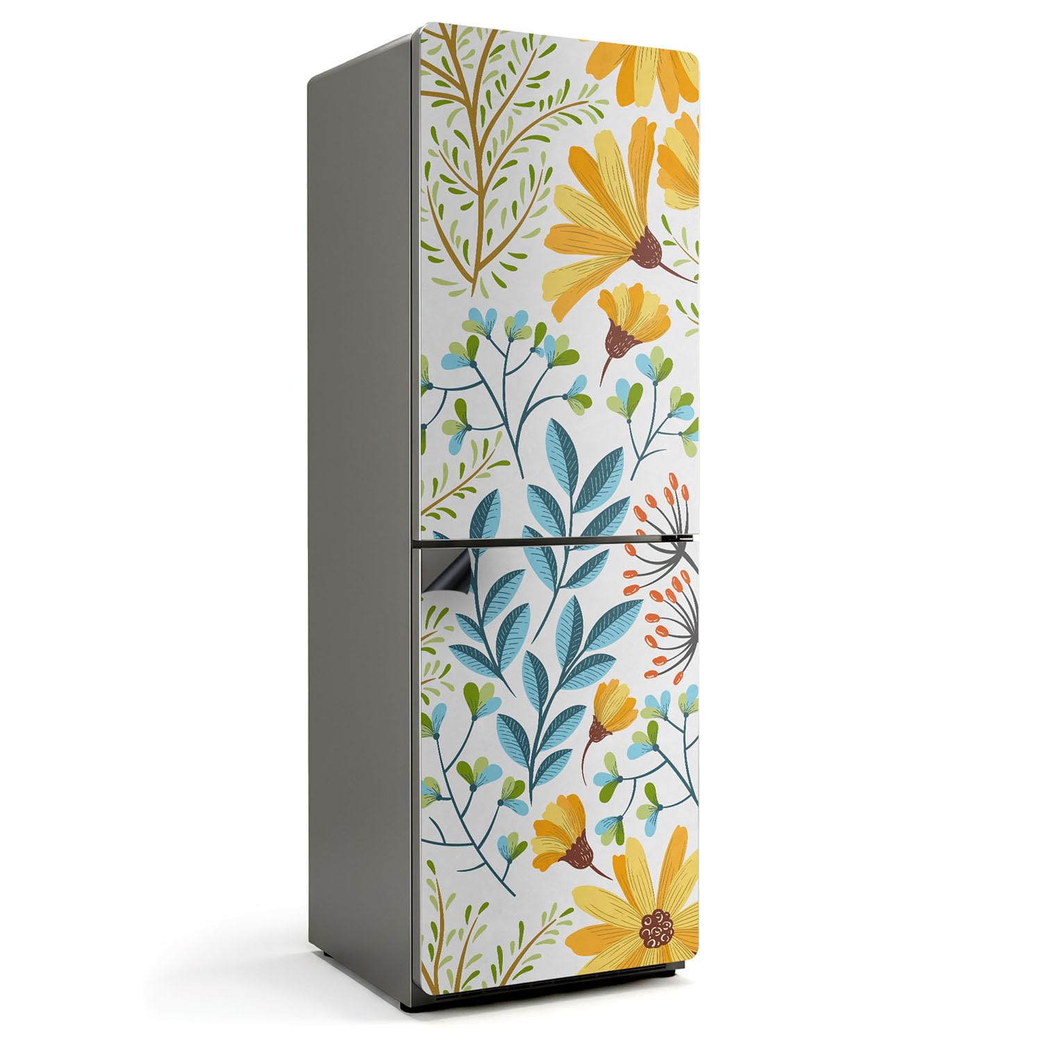 Tapis de cuisine imperméable floral 60x180 pour cuisiner l'esprit serein au quotidien
