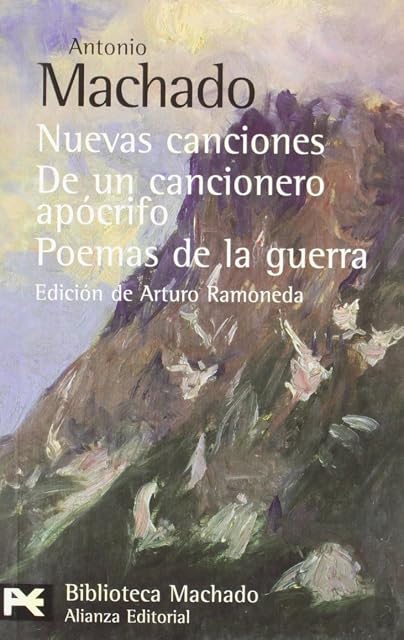 Portada de Nuevas Canciones; de un Cancionero Apocrifo; Poemas de Guerra