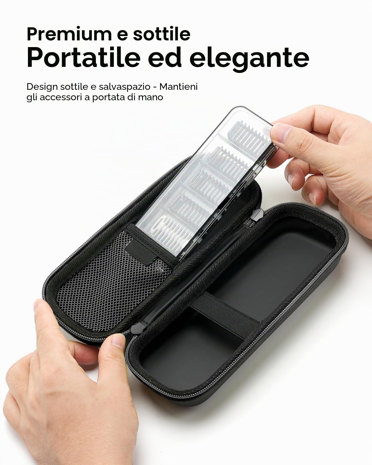 Yinke Custodia per philips per oneblade QP2824/30, QP2620/30, QP2724/30, QP2734/30,ricambi rasoio per philips, più Piccolo e Portatile