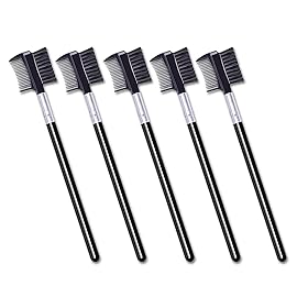 Eyelash Comb and Eyebrow brush, Eyelash Brush Comb Set (5PCS)