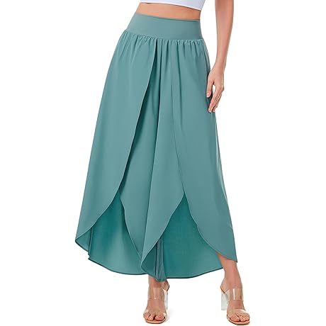Women's Palazzo Pants: Casual Capri, Flowy, High-Waisted