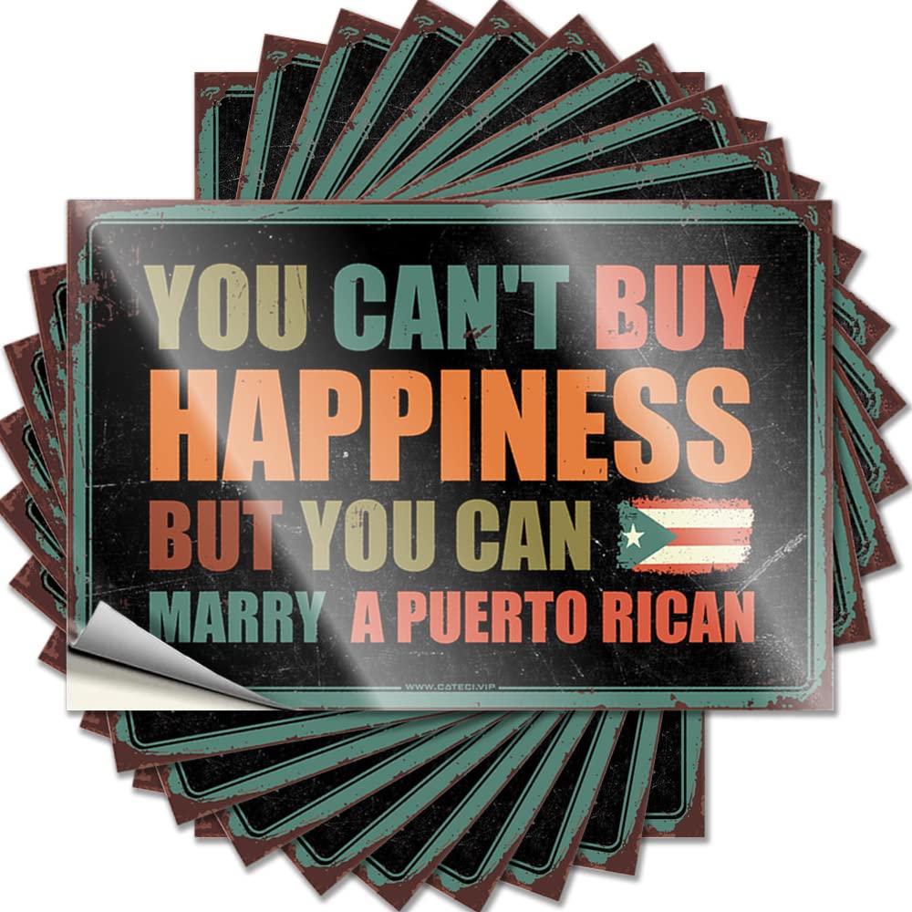 JNBT You Can't Buy Happiness But, Stickers - Funny Magnetic Bumper Office