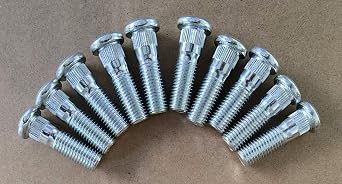 10pcs Front Rear Wheel Studs # 90113-SM1-005 Replacement for Honda CR-V Civic Accord City Element Prelude S2000 Acura TL TLX TSX EL CL CSX RSX ILXVigor Integra