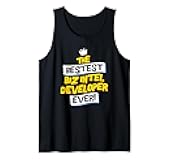 Best Business Intelligence Developer, Funny Job Occupation Tank Top