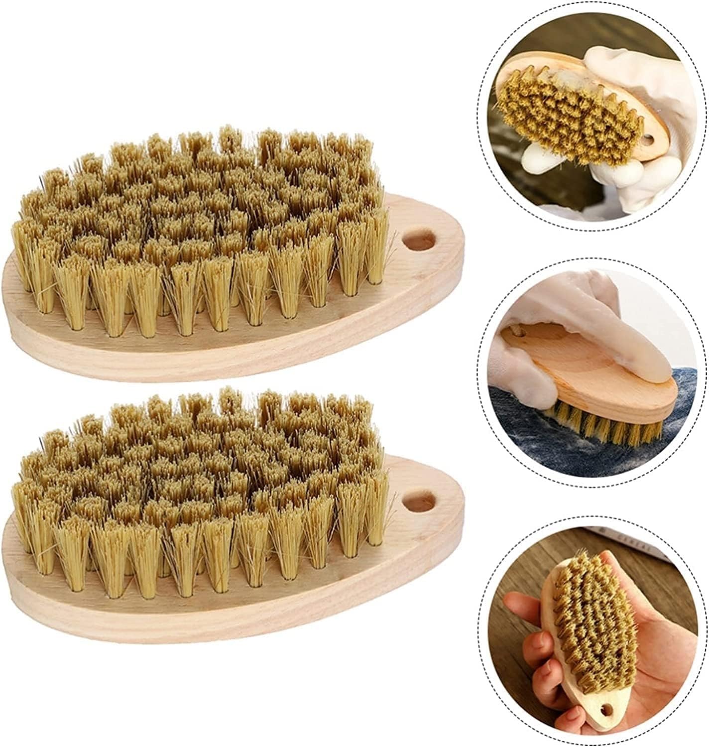 Small Scrub Brush,Cleaning Tools,Shoe Brush, 2Pcs Multi-use Clothes Shoes Brushes Household Laundry Shoes Brushes Brush