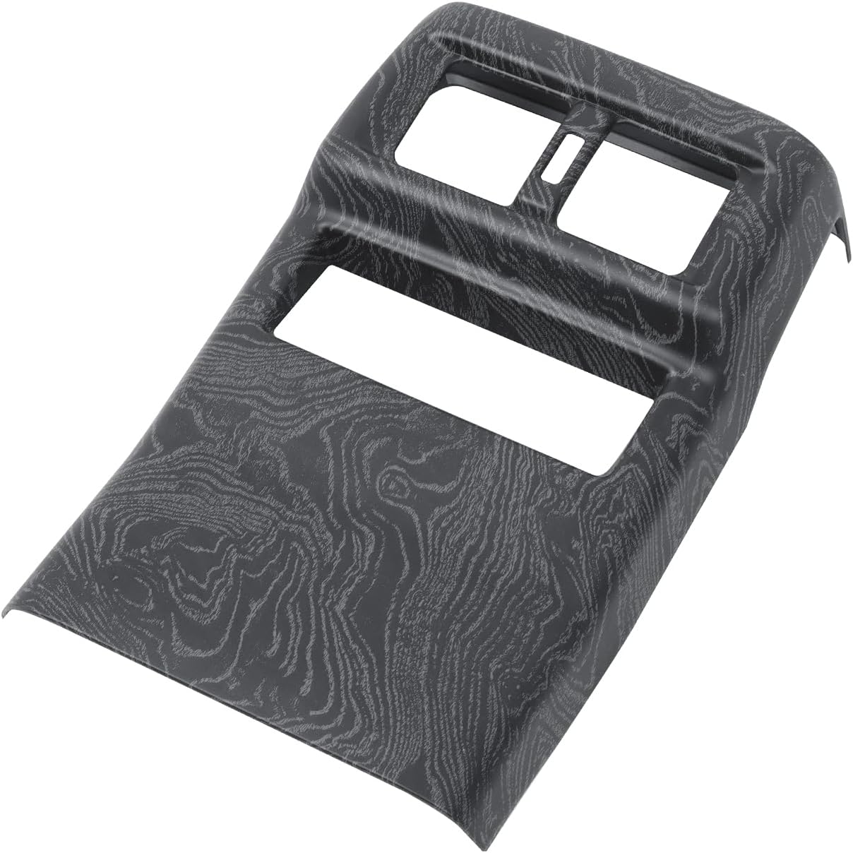Armrest Box Rear Air Outlet Anti-Kick Suitable for 2024 2025 2026 Toyota 4Runner Rear Air Conditioning Protective Cover Interior Upgrade and Modification Accessories (Wood Grain)