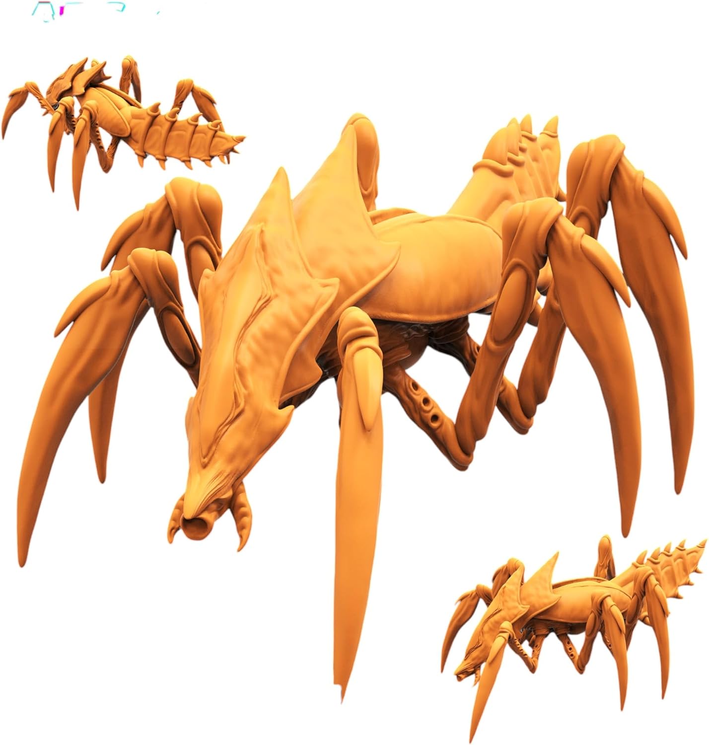 TYL Arachnicon Spitters Set 1 Unpainted Miniature for War Gaming | RPG Scale Figures, Detailed Tabletop Board Game Accessories | Realistic Tabletop Miniatures (Combo of 5, 32mm)