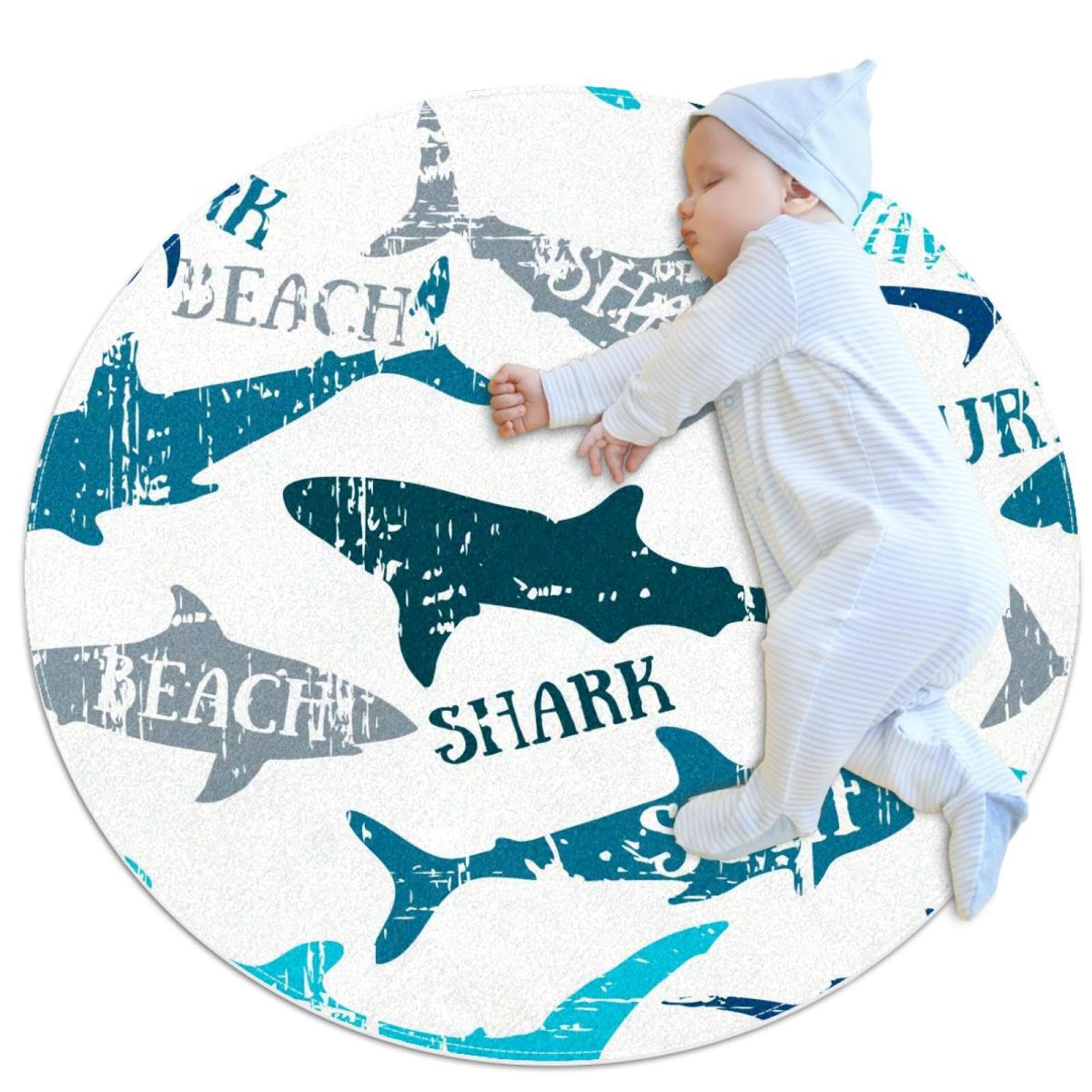 Tapis de bain antidérapant requin marteau pour éviter les glissades au sol