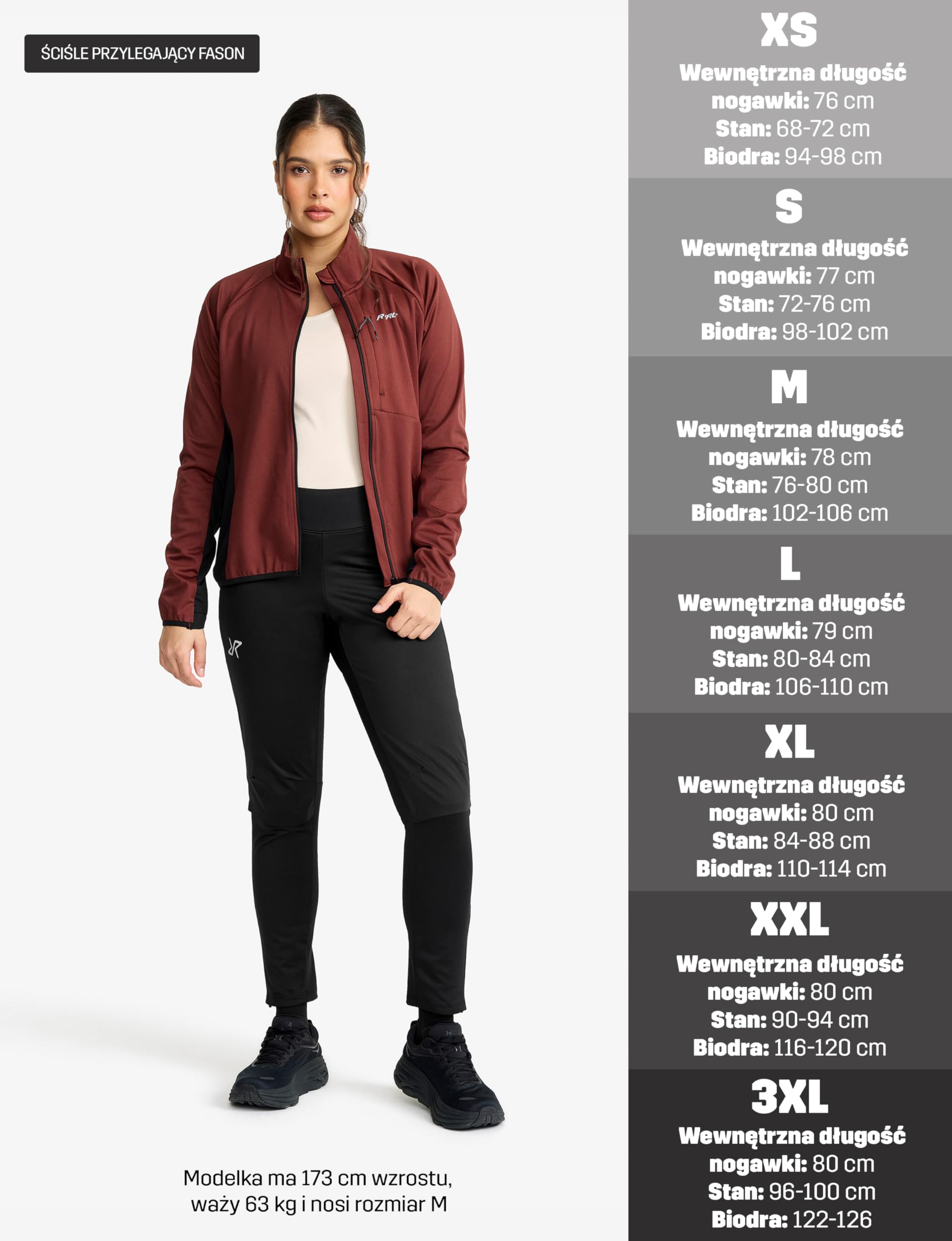 RevolutionRace Pace Wind Tights Damskie, Wodoodporne legginsy do uprawiania sportów na świeżym powietrzu