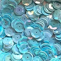 Vista 12 de Lentejuelas 0.236 in 1000/paquete (verde aguamarina)