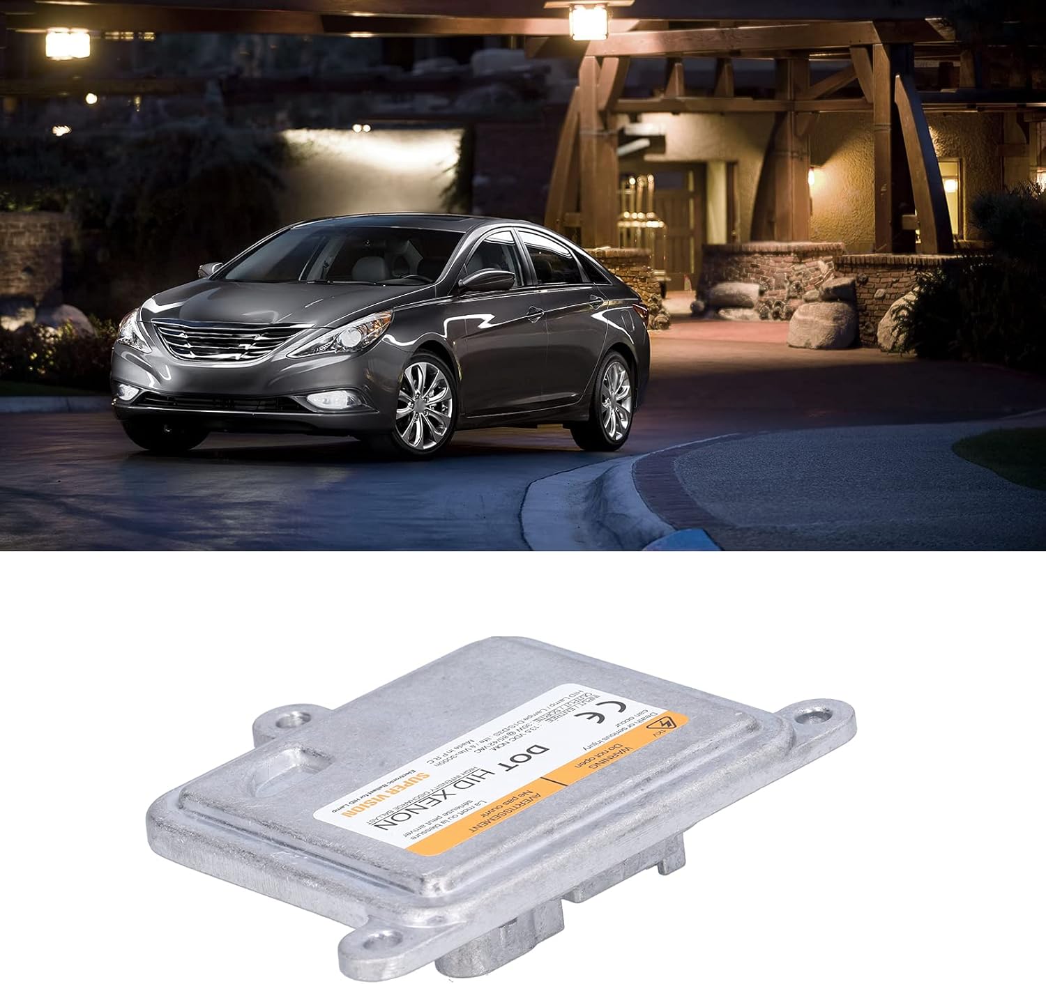 35W Headlight Xenon Ballast 22794558 Multiple Protection Headlight Ballast Fit for Land Rover Evoque Sonata Santa Fe XF XFR Focus mk3