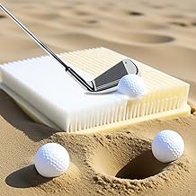 Golf Bunker Mat Swing Trainer Golf Hitting Mat Bunker Practice for Swing, Hitting, and Driving