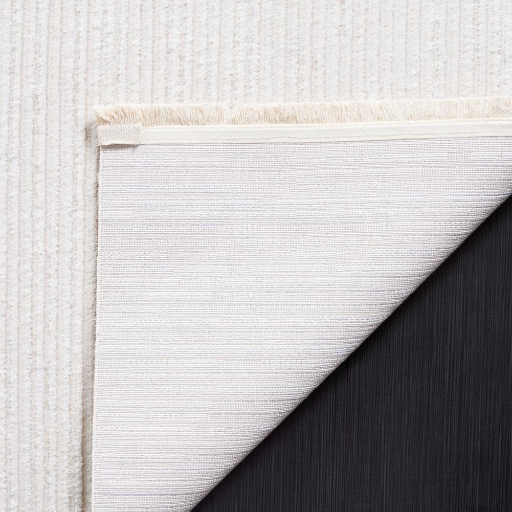 SAFAVIEH Whisper Collection Area Rug - 9' x 12', Ivory, Modern Design, Ideal for High Traffic Areas in Living Room, Bedroom & Dining Room (WHS565A-9)