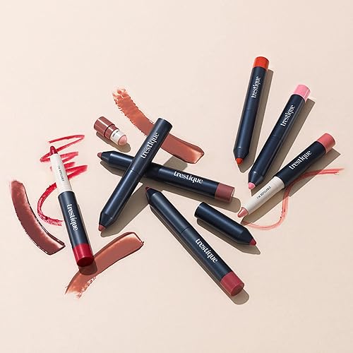 Miniatura 5 de TRE'STIQUE Trestique Prime And Shine - Lápiz labial brillante recargable con base de labios incorporada, lápiz labial de maquillaje Clean Beauty,