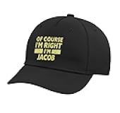 I'm Jacob Funny Jacob Name Adjustable Baseball Hat