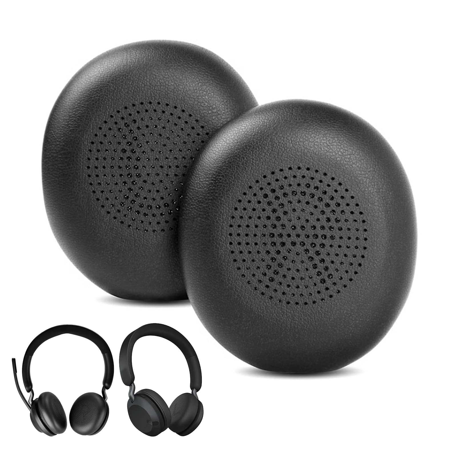 Cuscinetti Ricambio per Cuffie EPOS H3Pro Hybrid - Mesh Nero e Viola