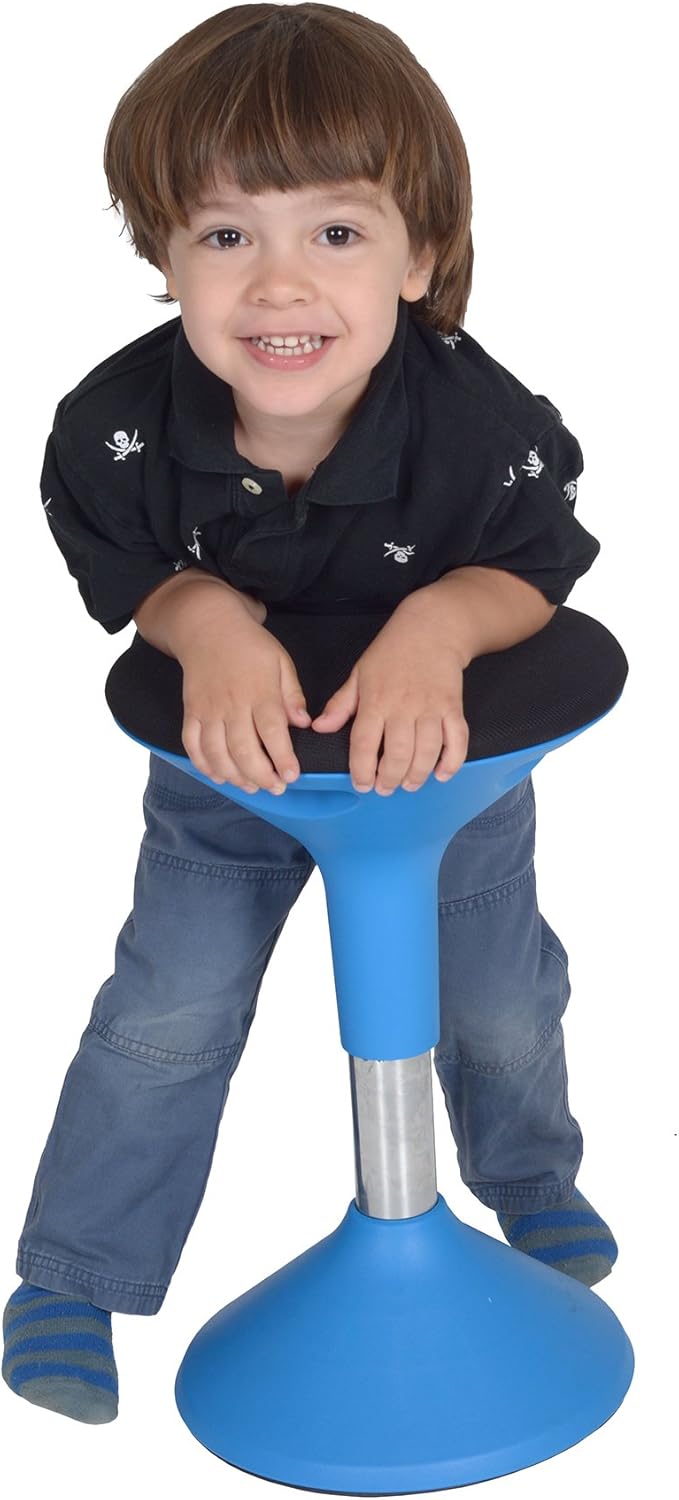 Get Popular Offer Regency Grow Height Adjustable Stool, Blue