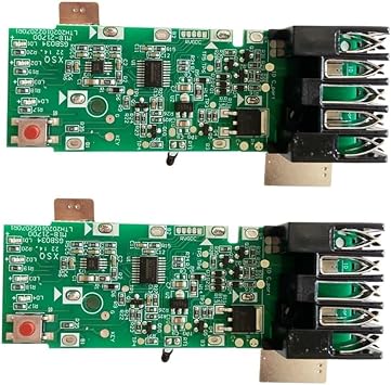 Protection Circuit Board PCB for Milwaukee M18 18V Replacement BMS Module for 12.0Ah 21700 Battery Packs Battery Not Included, 2-Pack