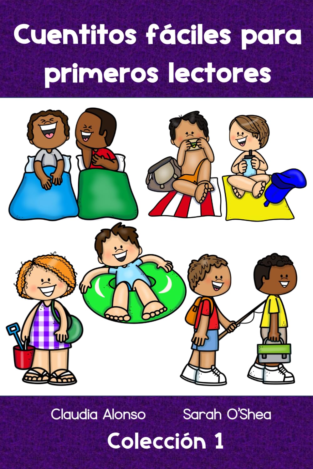 Cuentitos fáciles para primeros lectores (Colección 1): Cinco cuentos fáciles de leer (Spanish easy readers) (Cuentitos para niños)