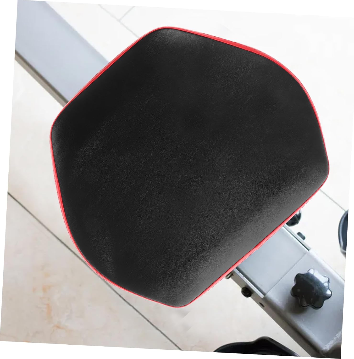 KICHOUSE Fitness Machine Seat Cushion Pu Rowing Machine Seat Pad Non- Design for Stability Comfortable Padding for Enhanced Workouts Easy to Use Gym Accessory